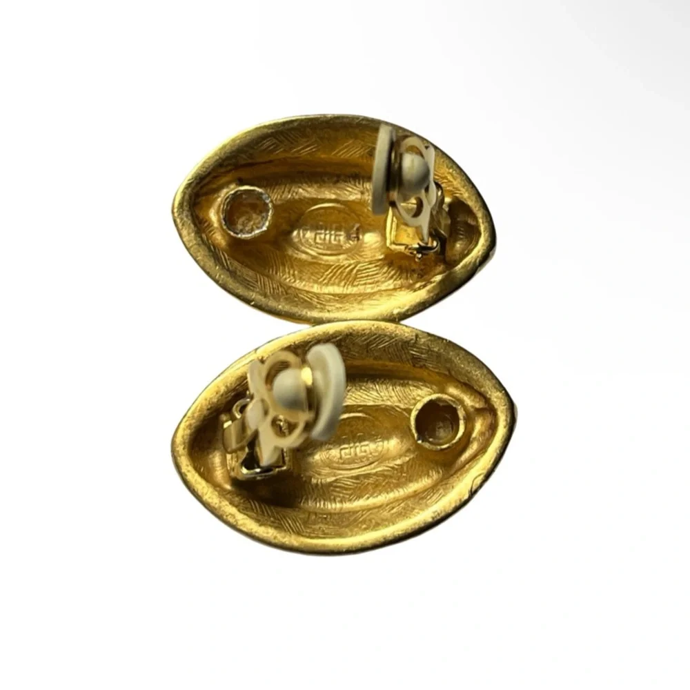 Givenchy Gold Earrings - Picture 3 of 11